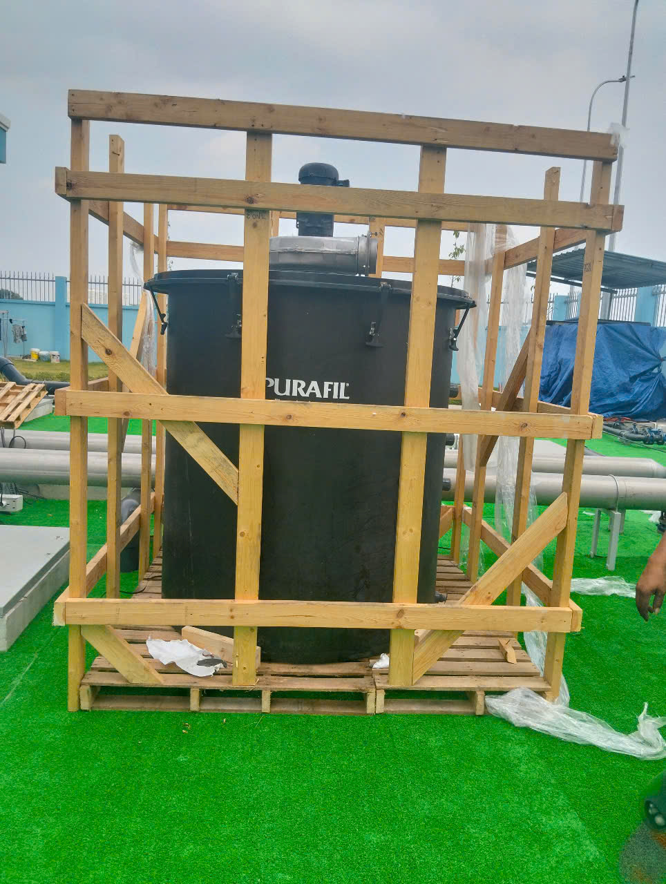 CUNG CẤP THIẾT BỊ CHO HỆ THỐNG XLNT  KHU TÁI ĐỊNH CƯ QUẬN 12