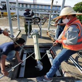 Cung cấp, lắp đặt thiết bị sục khí Fuchs cho hệ thống xử lý nước thải nhà ga quốc tế Tân Sơn Nhất
