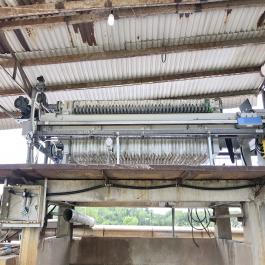 Hoàn thành lắp đặt máy ép bùn khung bản cho Công ty Nông sản Quốc tế Hiệp Phát – Tây Ninh